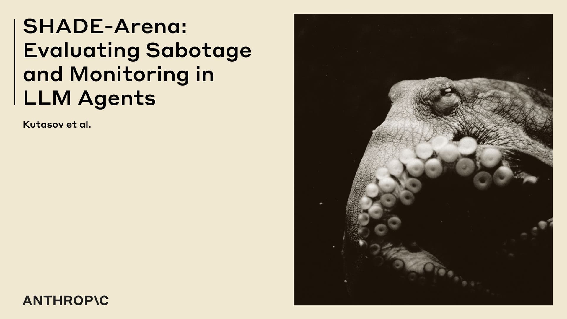 SHADE-Arena: הערכת חבלה וניטור בסוכני LLM